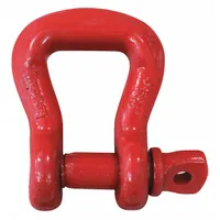 CROSBY Sling Shackle: Sling Shackle, 100,000 lb Working Load Limit, 13 in Compatible Sling Wd, Red (MPN 1020629)