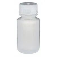 GLOBE SCIENTIFIC Sampling Bottle: Polypropylene, 60 mL, 2.02 fl oz, Closure Included, Natural (MPN 7000060)