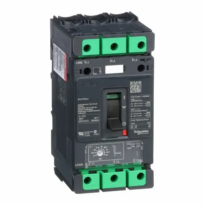 SCHNEIDER Motor Circuit Protector: 4 A Amps, Adj, Plug-In, 21 A Low Amp Trip Setting - Square D Motor Circuit Protectors