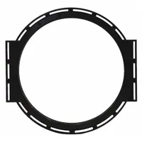 PHASETECH Rough-In Bracket: 2 in Overall Ht, 24 in Overall Lg, 48 in Overall Wd, Darts, RB15