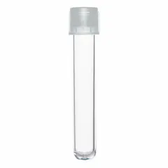 Polystyrene Test Tube, 5 mL, Round Bottom, with Cap, Colorless, T9010