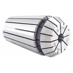 Standard ER collet for ER11 collet chucks, accepting 7/32 inch tool shanks. Used for precise clamping of cutting tools in milling, drilling, and routing operations on machining centers and CNC equipment.
