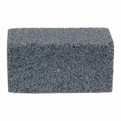 NORTON Plain Floor Rubbing Brick: Plain, 4" L x 2" W x 2" H, Silicon Carbide - Plain Floor-Rubbing Bricks
