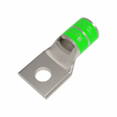 BURNDY Compression Lug: 5/8 in Stud Size, 600 kcmil – 600 kcmil For Wire Sizes - One-Hole Compression Lugs