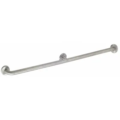 OEM Wall Grab Bar: Straight - Bathroom Partition Grab Bars
