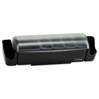 SAN JAMAR Condiment Center: 4 qt Capacity, 5 Compartments, 8 1/2 in Overall Ht, 7 1/2 in Overall Wd (MPN BD4005S)