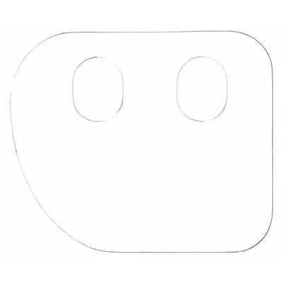 CONDOR Sideshield: Clear, Plastic, Slip-On - Side Shields for Condor Safety Glasses