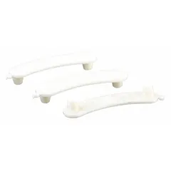 Genuine OEM pad set for Whirlpool washing machines and dryers. Provides a stable, level surface to reduce vibration and noise during operation. Helps protect floors and maintain appliance alignment in residential and light commercial laundry settings.