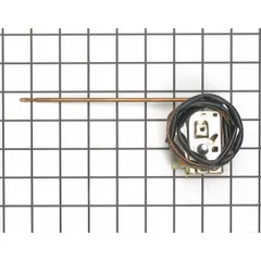 Genuine OEM replacement thermostat for Whirlpool ovens. Regulates oven temperature by cycling heating elements on and off to maintain set cooking temperature. Essential for accurate baking and roasting.