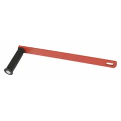 Replacement handle for Dayton brand material handling equipment, designed to fit models 1DJN2 and 1DJN3. Used to operate or control machinery in industrial environments. Manufacturer part number MH1DJN2323G.