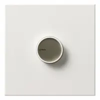 LUTRON Lighting Dimmer: Halogen/Incandescent, 1-Pole, 120V AC, 2,000W (Halogen, Incandescent), White (MPN C-2000-WH)