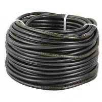 WESTWARD Battery Jumper Cable: 8 ga, 100 ft Cable Lg, Black, 24 A Max Current (MPN 19YD41)