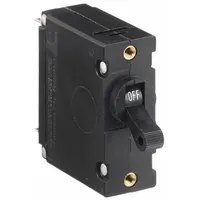 Panel Mount Circuit Breaker: 20 A Amps, 250/277V AC, 80V DC, Threaded Insert, 2.03 in Dp (MPN AA1-B0-34-620 -5D1-C)