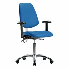 Vinyl ESD Task Chair with Arms