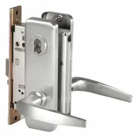 BEST Door Lockset: Storeroom Lever Locksets, Chrome, ADA Compliant, Interchangeable Core (MPN 45H7D16J626RH)