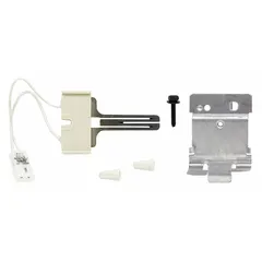 OEM replacement ignitor for gas dryers. Provides the spark to ignite gas for heating. Used in residential and commercial laundry equipment.