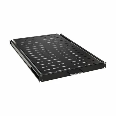 EATON TRIPP LITE Rack Shelf: 1 u, Sliding/Vented Shelf, 29 1/2 in Overall Dp - Rack-Mounted Equipment Shelves