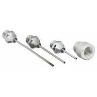 SPEEDAIRE Air Gun Nozzle Set: For 22YK46/22YK47/22YK49/22YK50, Brass/Rubber/Zinc, Steel, Cuspate (MPN 22YK71)