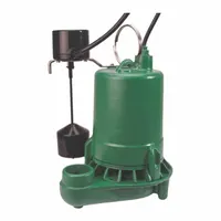 MYERS Submersible Sump Pump: 1/3 hp, 115V AC, 50 gpm Flow Rate @ 10' of Head, 1 1/2 in FNPT, 4.1 A (MPN MSCI33V10)