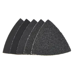 FEIN Sanding Sheet Set: 3 1/8 in Wd, 60_80_120_180_240 Grit, 50 Sheets, Sanding Sheet Set, 50 PK (MPN 63717082033). Key specifications — attr1097525: Aluminum Oxide; attr1097555: FEIN.