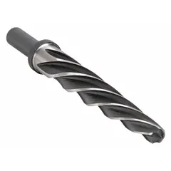 This depth-limiting car reamer is made from high-speed steel and has a 1 1/2 in diameter. It is used to precisely enlarge and finish holes in metalworking applications, such as automotive and general machining. The depth-limiting design controls reaming depth for consistent hole sizing. Not impact rated.
