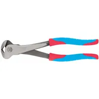 CHANNELLOCK End Cutting Nippers: 8 1/2 in Overall Lg, For 0.09 in Max Wire Thick, 1 5/8 in Jaw Wd (MPN 358CB)