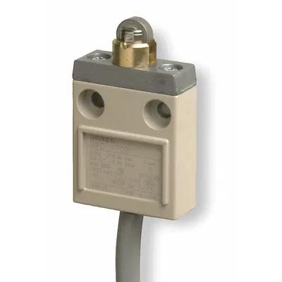 OMRON Roller Plunger Limit Switch: Roller Plunger, Metallic, Momentary - Top-Mount Roller-Plunger Limit Switches