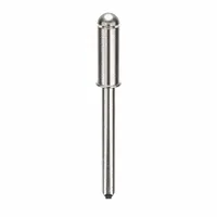 Blind Rivet,1.59 in L,0.188 in dia,PK50: Inch, 1 19/32 in Overall Lg, 1/2 in Body Lg, Dome, 50 PK (MPN PAA68-5B)
