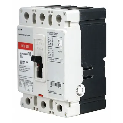 EATON Molded Case Circuit Breaker: 225 A Amps, 100kA at 240V AC, Fixed, ABC, Load Side Lug - FD-Frame Eaton Molded Case Circuit Breakers