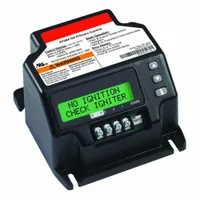HONEYWELL HOME Hot Water and Steam Boiler Oil Burner Control: R7284U1004, Junction Box, Display