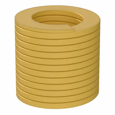 RAYMOND Die Spring, Alloy Steel, ISO-D Series, 2 63/64 in Lng, 2.48 in O.D. - Die Springs