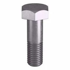 Grade B8 heavy hex bolt made from stainless steel, with 3/4"-10 thread size. Meets ASTM A193 material standards and ASME B18.2.1 dimensional standards. Used for high-strength bolting in structural steel connections, flanges, and heavy equipment assemblies.