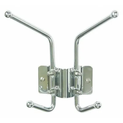 OEM Garment Hook: 4 Hooks - Wall-Mount Coat Hooks
