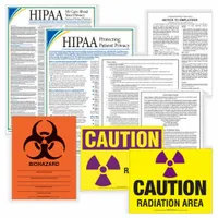 COMPLYRIGHT Labor Law Poster: WY, English, Plastic, 36 3/8 in x 25 3/8 in, Healthcare Labor Law (MPN EHWYU)