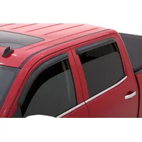 Air Deflector: Side Windows, Front and Rear, Black, 1 7/8 in Ht (MPN 94536)