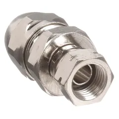 Connector-type hose connection for BINKS HD-503 paint spray guns. Includes the hose connection component. Used to replace worn or damaged fittings in the air supply line, ensuring a secure connection for spray painting operations.