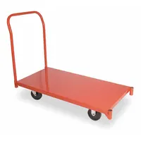 APPROVED VENDOR Platform Truck: 2,500 lb, 60 in L x 30 in W x 11 1/4 in H Deck, Solid, 13 ga Deck