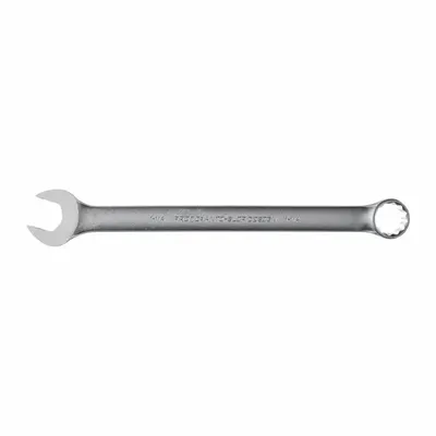 PROTO Combination Wrench: Steel, Satin, 1 1/4 in Head Size, 16 7/8 in Overall Lg - SAE 12-Point Combination Wrenches