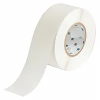 Continuous Label Stock: 2 1/4 in x 300 ft, Paper, Inkjet Print-Receptive/Water Dissolvable, White (MPN THT-2250-403-WT)