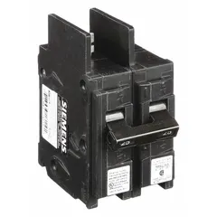 Bolt-on miniature circuit breaker rated 25 A at 120/240V AC with 2 poles. Provides standard overcurrent protection for branch circuits in panelboards. Suitable for use in commercial and industrial electrical distribution systems.