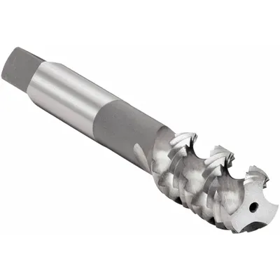 OSG Spiral Flute Tap: 1/2"-13 UNC, 2B, 3 Flute, Bottoming Chamfer - General Purpose Spiral-Flute Taps