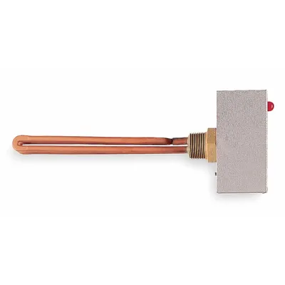 VULCAN Autmomatic Bushing Immersion Heater: 1 Phase, 120V AC, 1,500 W Watt, 1 in NPT - Screw-Plug Immersion Heaters