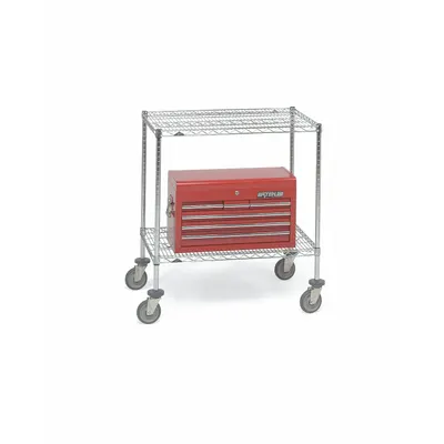 METRO Mobile Wire Shelving Unit 65127-IP - Mobile Wire Shelving for Dry Use