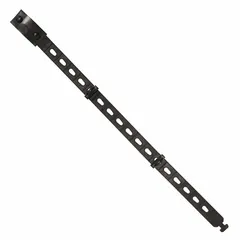 Connecting Strap for Plastic Chain Barrier, 17 in, Elastomer, Black