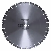 HUSQVARNA Diamond Saw Blade: Concrete, 24 in Blade Dia., 1 in Arbor Size, Wet, Good, Segmented (MPN FLX 230 24)