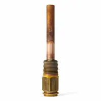 HONEYWELL HOME Immersion Well: Mounting Flange, Copper, Copper, 3/4 in External Thread Size (MPN 121371B)