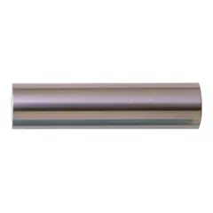 Metric high-speed steel drill bit blank with a 9.60mm diameter and bright (uncoated) finish. Overall length of 5 1/8 inches. Used for creating custom drill bits or reamers in precision machining and toolmaking applications.