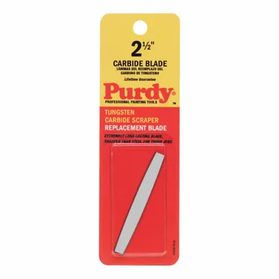 PURDY 144900235 Tungsten Carbide Scraper Replacement Blade - Replacement Scraper Blades