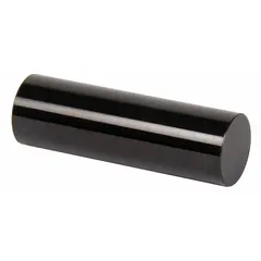 Steel plug and pin gauge with black oxide finish, Class ZZ Go (Plus) tolerance of 0.00020 in. Used to verify minimum allowable hole diameters in precision machining and quality control applications. Includes Certificate of Accuracy with NIST Traceability.