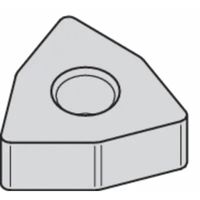 WIDIA Turning Insert: WNMA432 - Trigon (W) Indexable Turning Inserts